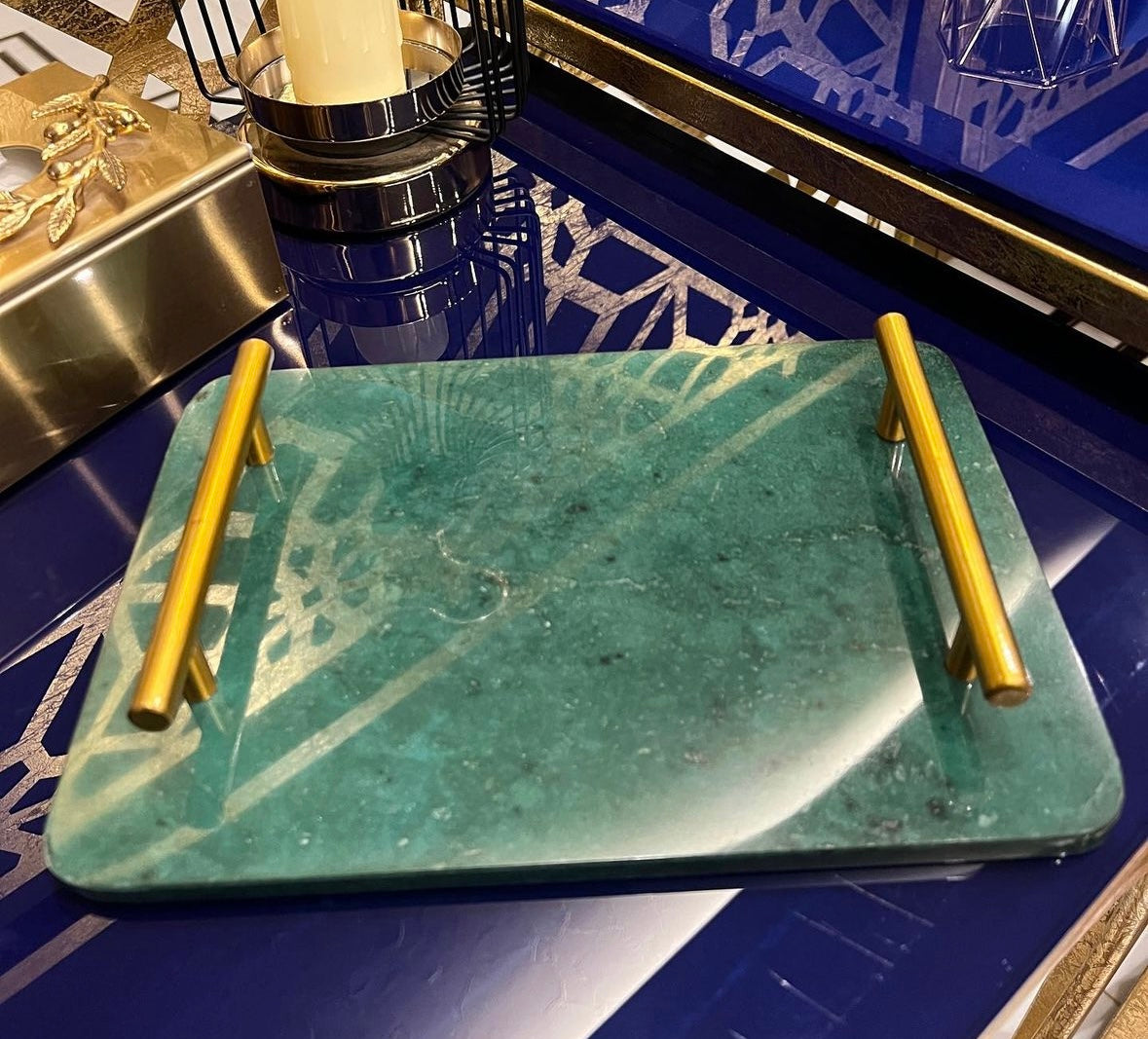 Colored Marble Tray