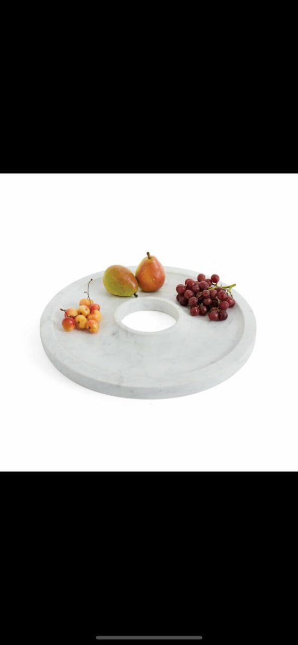 Travertine Donut Tray